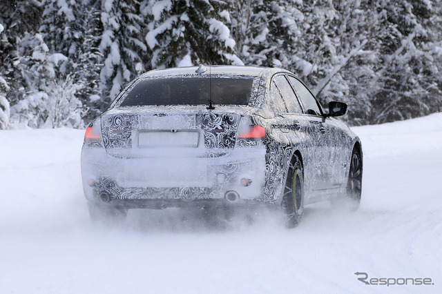 BMW 3シリーズ スクープ写真
