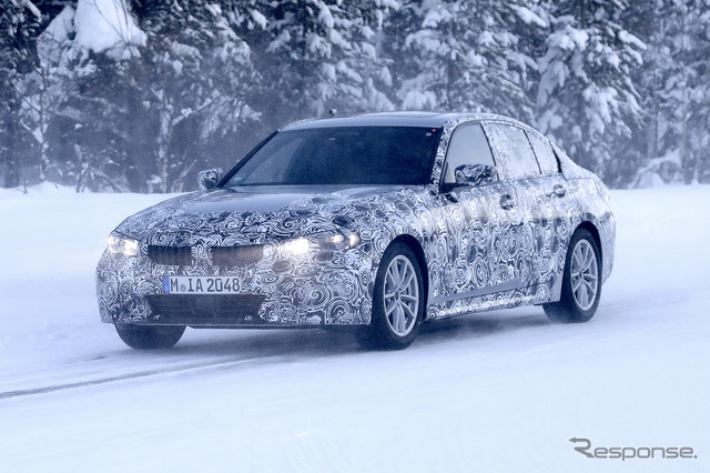 BMW 3シリーズ スクープ写真