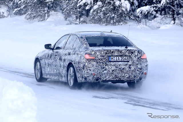 BMW 3シリーズ スクープ写真