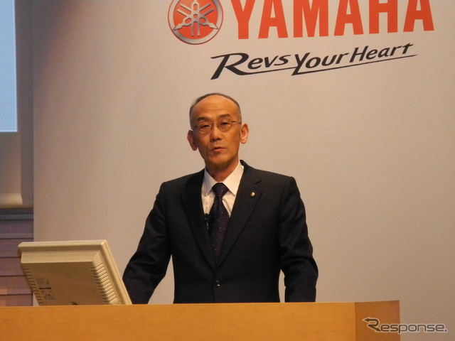 ヤマハ発動機の日高祥博社長
