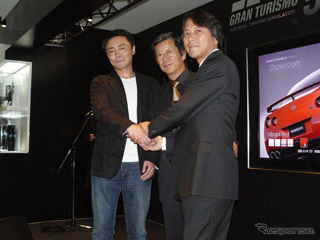 【東京モーターショー07】『GT5P』山内プロデューサー、日産 GT-R 開発に参加