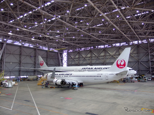 羽田空港整備場（JAL）