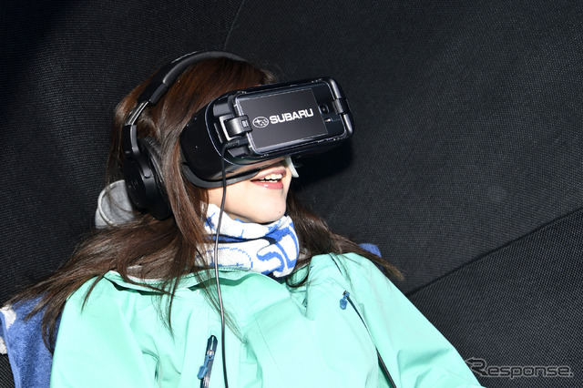 ゲレンデタクシーVR体験