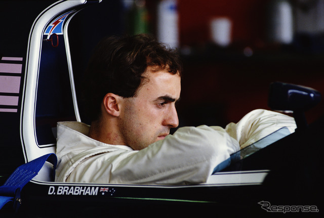 1990年サンマリノGPでのD. ブラバム。　(c) Getty Images