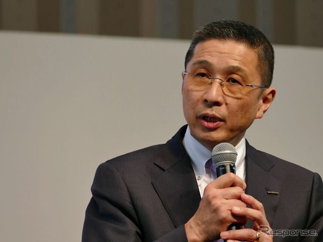 日産自動車代表取締役社長兼最高経営責任者の西川廣人（さいかわひろと）氏