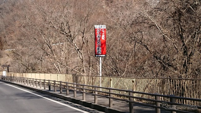 国道19号線を走っているとこのような看板をしばしば目撃するエリアがある。