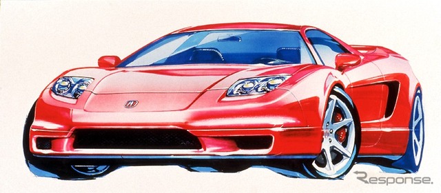 新型ホンダ『NSX』の確定デザインが判明!!