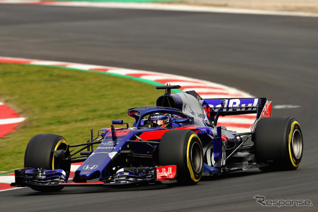 F1】トロロッソ・ホンダ、2018年マシン「STR13」を正式公開 3枚