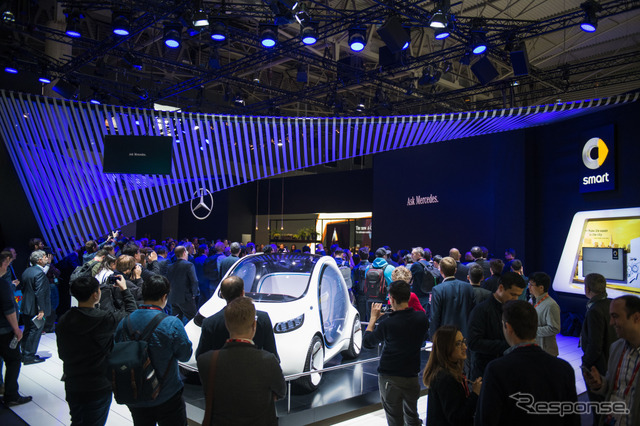 メルセデスベンツ(MWC 2018)