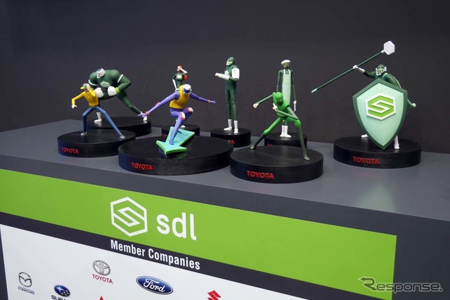 「sdl」がグローバルで展開するイメージキャラクター