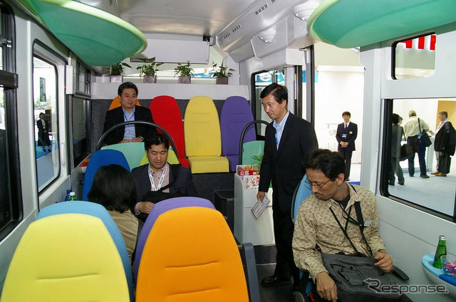 【東京モーターショー07】一服しながら…日野 ポンチョ 旅カフェ