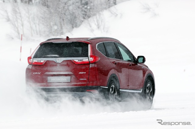 ホンダ CR-V 新型プロトタイプ(欧州仕様)