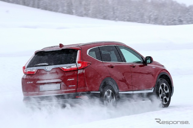 ホンダ CR-V 新型プロトタイプ(欧州仕様)