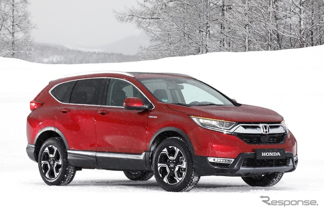 ホンダ CR-V 新型プロトタイプ(欧州仕様)
