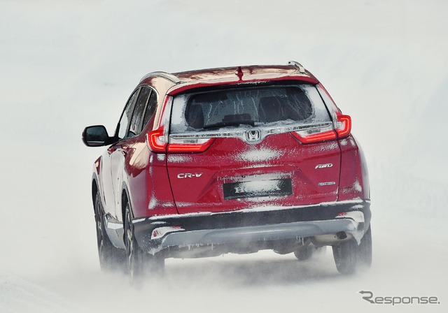 ホンダ CR-V 新型プロトタイプ(欧州仕様)