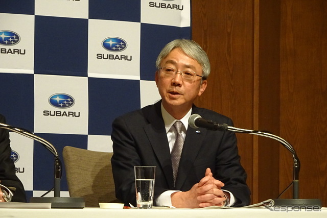 スバルの次期社長に内定した中村知美専務執行役員