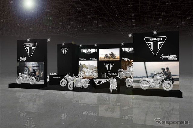 トライアンフのブースイメージ(大阪)