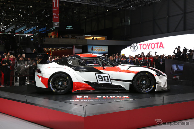 トヨタ GRスープラ・レーシングコンセプト(ジュネーブモーターショー2018)