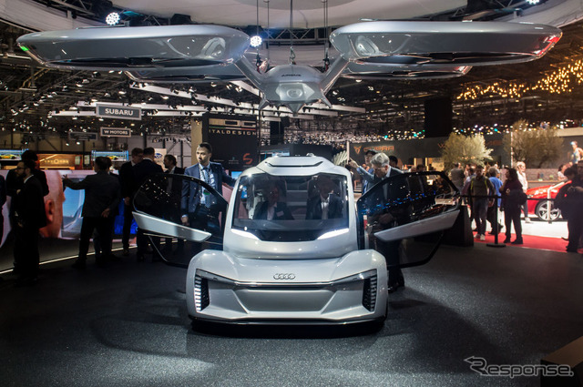 「Pop.Upネクスト」コンセプト(ジュネーブモーターショー2018) (c) Getty Images