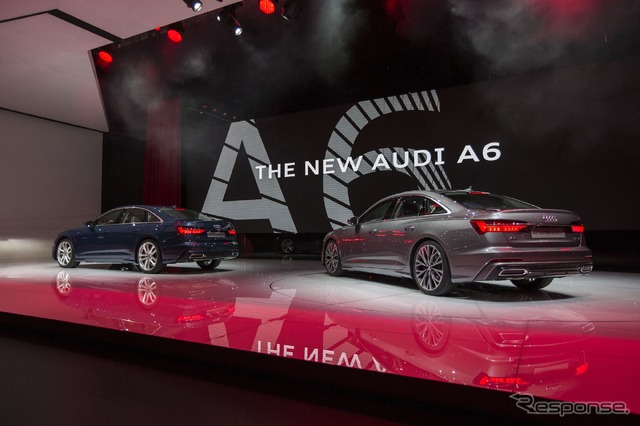 アウディ A6 セダン 新型(ジュネーブモーターショー2018)