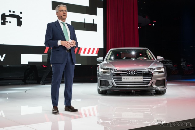 アウディ A6 セダン 新型(ジュネーブモーターショー2018)
