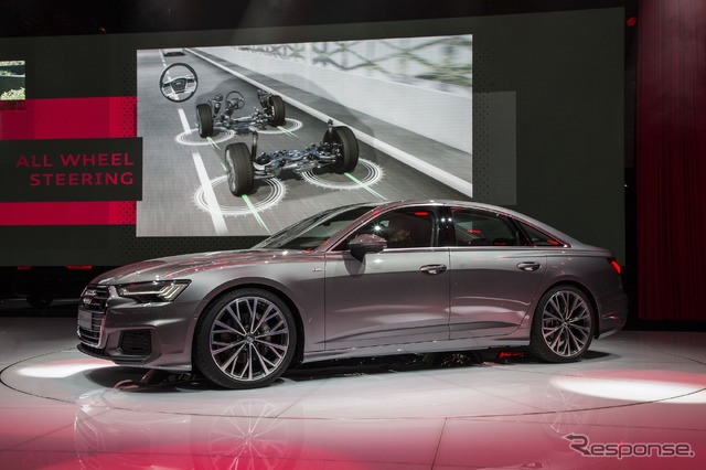 アウディ A6 セダン 新型(ジュネーブモーターショー2018)