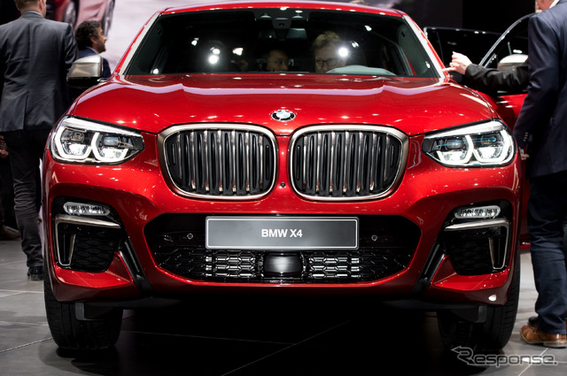 BMW X4新型（ジュネーブモーターショー2018）　(c) Getty Images