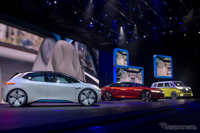 VW（ジュネーブモーターショー2018）　(c) Getty Images