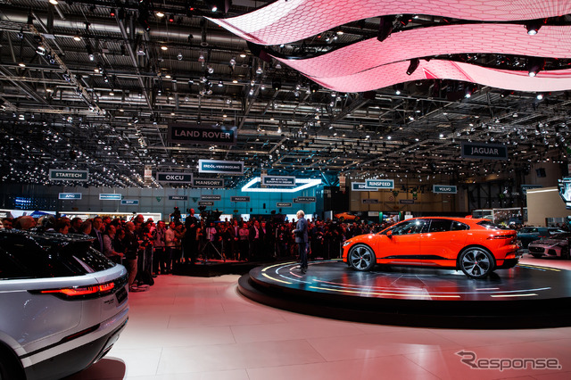 ジャガー I-PACE(ジュネーブモーターショー2018) (c) Getty Images