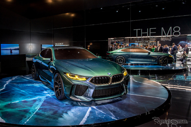 BMWコンセプトM8グランクーペ(ジュネーブモーターショー2018) (c) Getty Images
