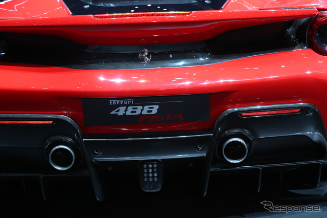 フェラーリ 488ピスタ（ジュネーブモーターショー2018）