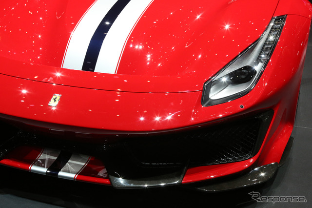 フェラーリ 488ピスタ(ジュネーブモーターショー2018)