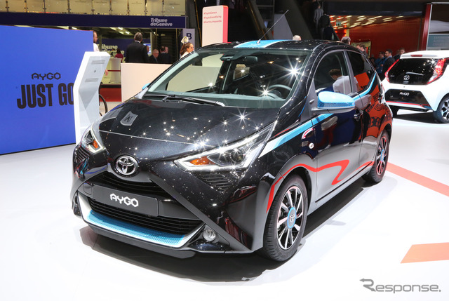 トヨタアイゴ改良新型(ジュネーブモーターショー2018)