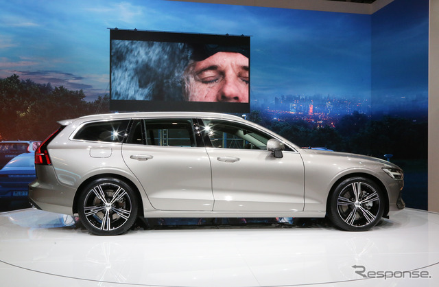 ボルボV60新型(ジュネーブモーターショー2018)