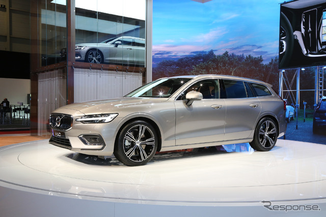 ボルボV60新型(ジュネーブモーターショー2018)
