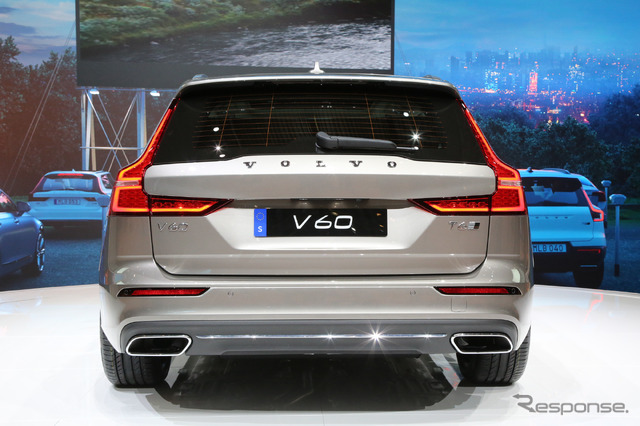 ボルボV60新型(ジュネーブモーターショー2018)