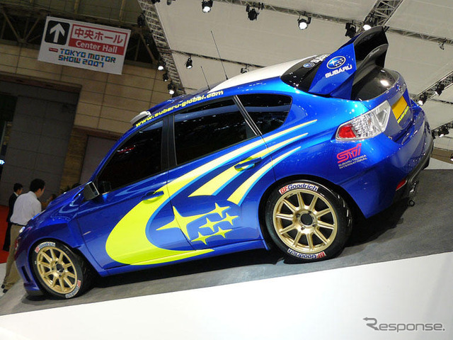 【東京モーターショー07】スバル インプレッサ 新型、08年にWRC投入