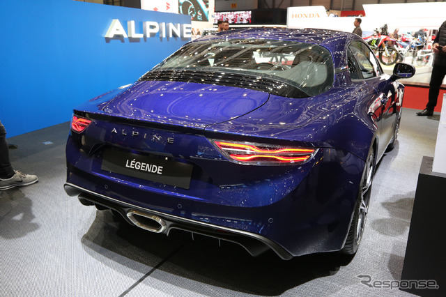 アルピーヌ A110 Legende(ジュネーブモーターショー2018)