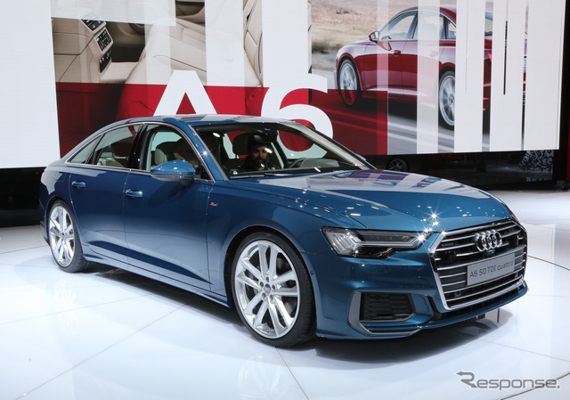 アウディ A6セダン 新型(ジュネーブモーターショー2018)