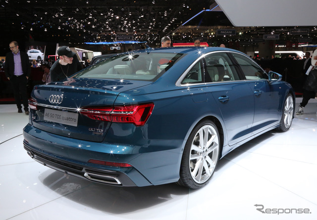 アウディ A6セダン 新型(ジュネーブモーターショー2018)