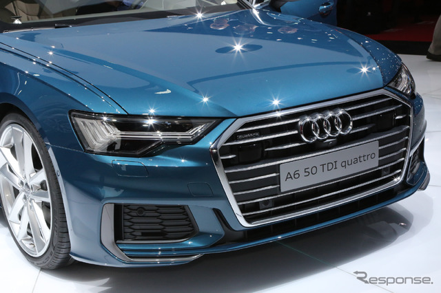 アウディ A6セダン 新型(ジュネーブモーターショー2018)