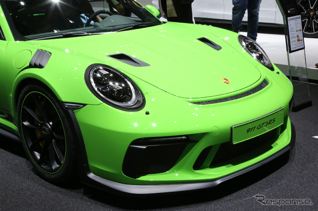 ポルシェ911GT3 RS(ジュネーブモーターショー2018)
