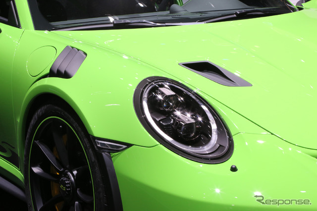 ポルシェ911GT3 RS(ジュネーブモーターショー2018)