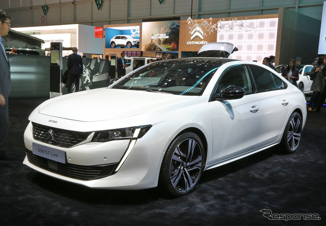 プジョー 508 新型(ジュネーブモーターショー2018)