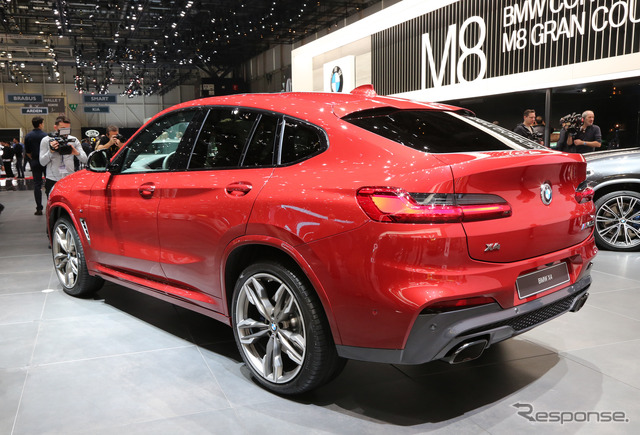 BMW X4 新型（ジュネーブモーターショー2018）