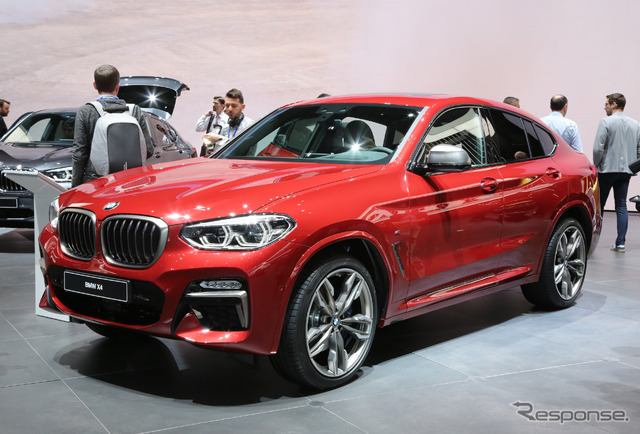 BMW X4 新型（ジュネーブモーターショー2018）