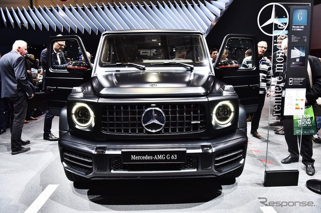メルセデスAMG G63 新型(ジュネーブモーターショー2018)
