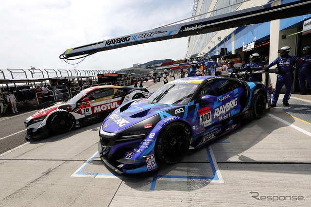 2017年SUPER GT オートポリス戦の模様(当時は5月開催)。