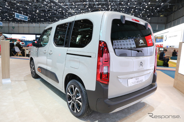 シトロエン ベルランゴ 新型(ジュネーブモーターショー2018)