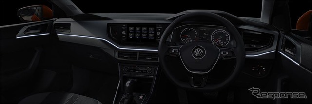 VW ポロ TSI ハイライン インテリアアンビエントライト